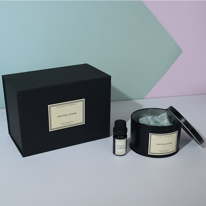 Olivenorma Ebony Rose - Diffusore di oli essenziali Cristallo Aromaterapia