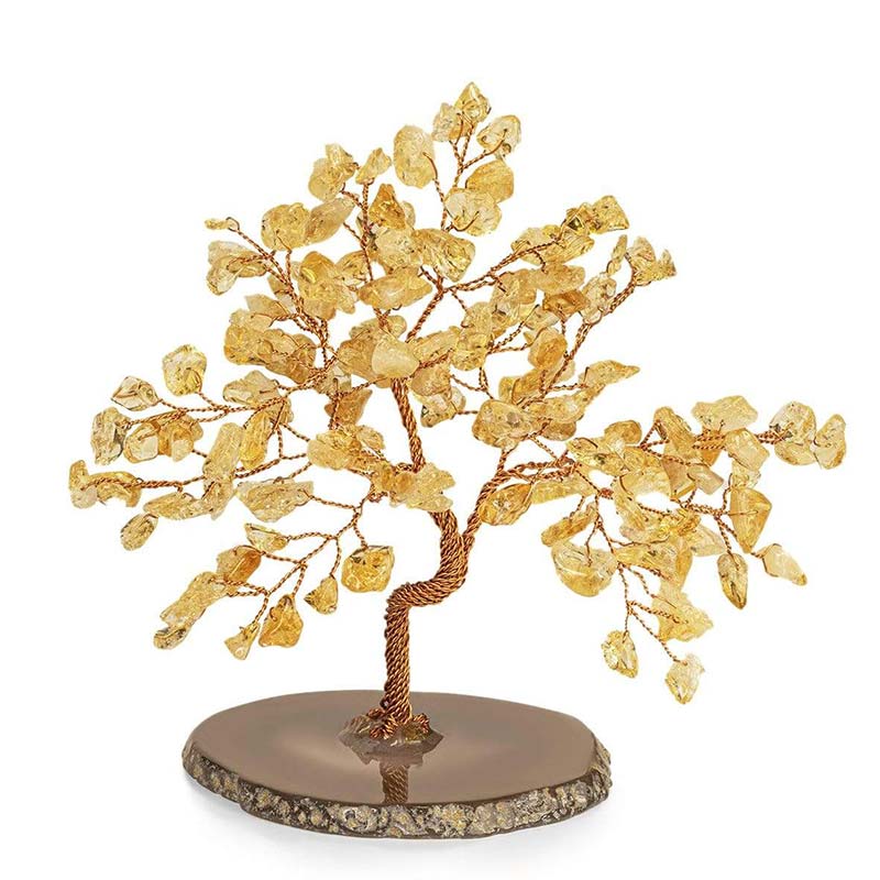 Olivenorma Evocatore della Felicità Citrino Albero Feng Shui 