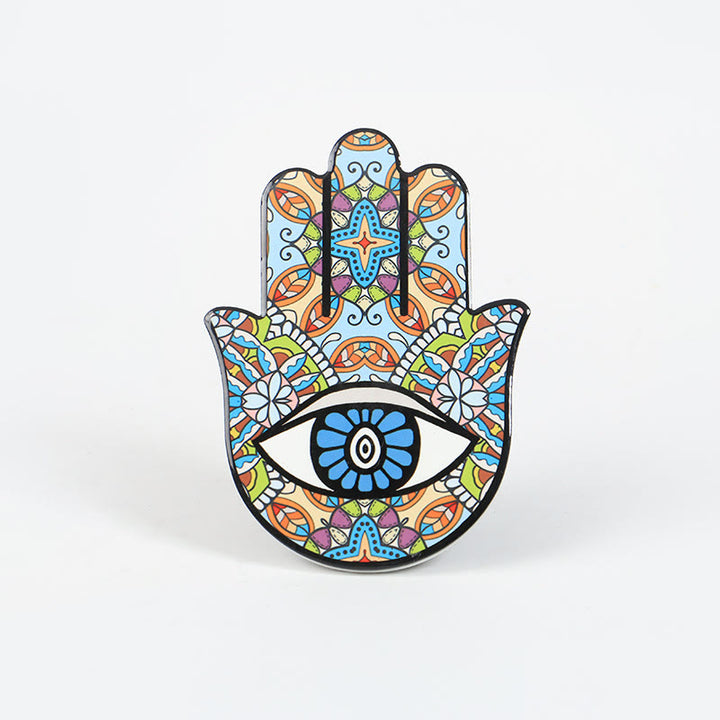 Vassoio portagioie Olivenorma Hamsa Evil Eye sottobicchiere 