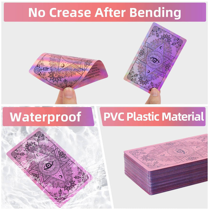 Olivenorma Evil Eye - Mazzo di tarocchi con gli occhi rosa