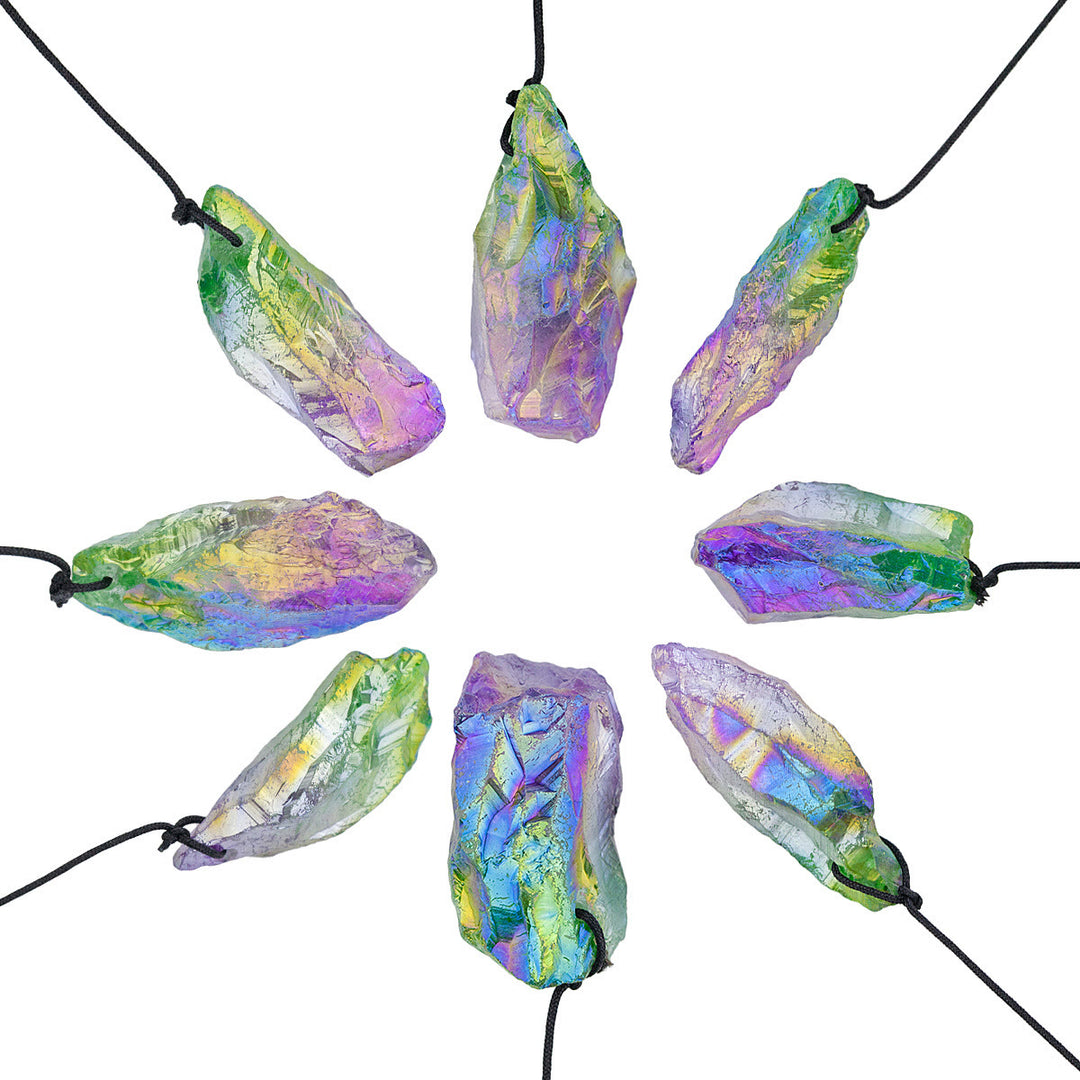 Ornamento pendente con albero della vita in conchiglia di abalone Olivenorma