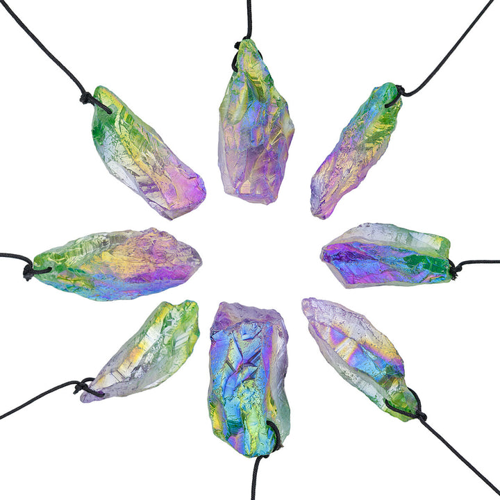 Ornamento pendente con albero della vita in conchiglia di abalone Olivenorma