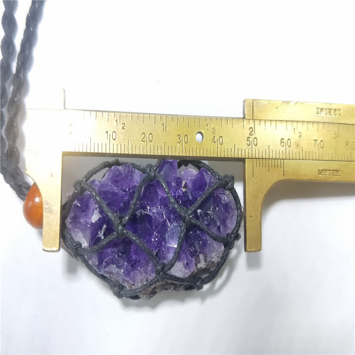 Olivenorma Borsa a rete regolabile extra large intrecciata a mano da 5,5 cm