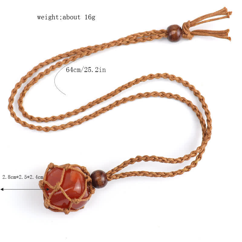Collana di protezione in cristallo naturale
