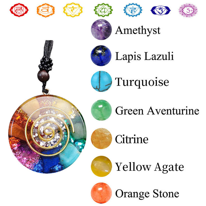 Collana di guarigione dei chakra 