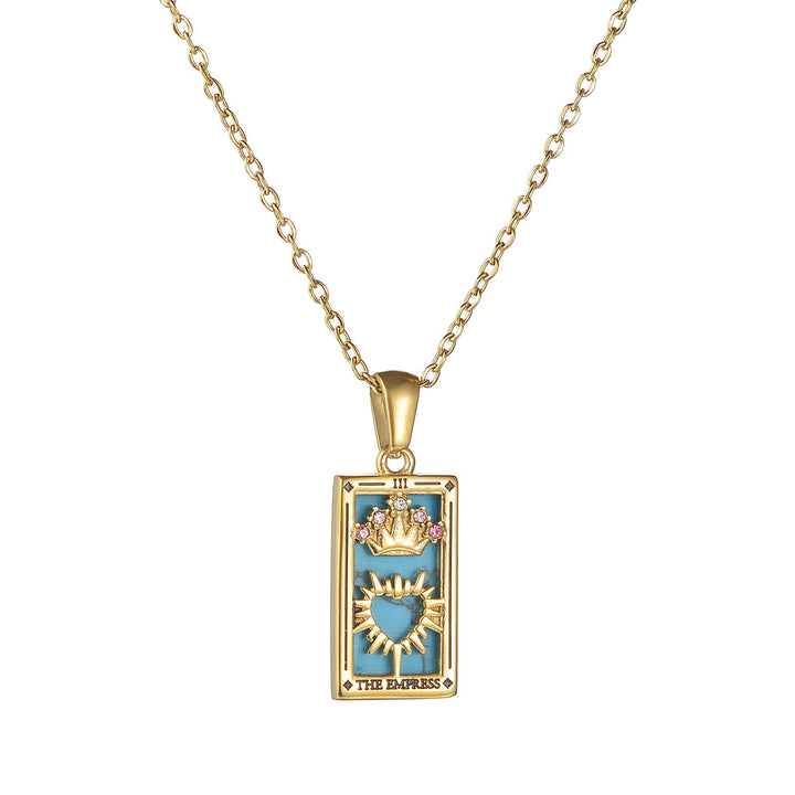 Olivenorma "Sun Lovers Star Moon" Tarocchi Collana Segno 