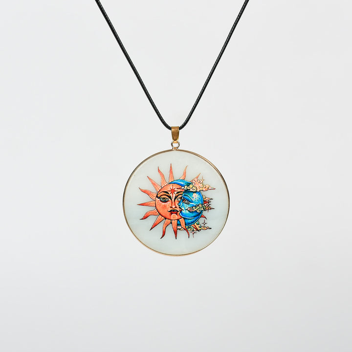 Collana Olivenorma Crystal Hamsa Chakra Albero della vita 