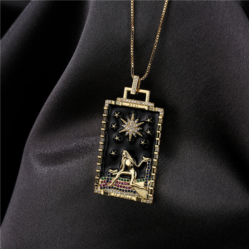 Collana con i colori delle carte dei tarocchi Olivenorma