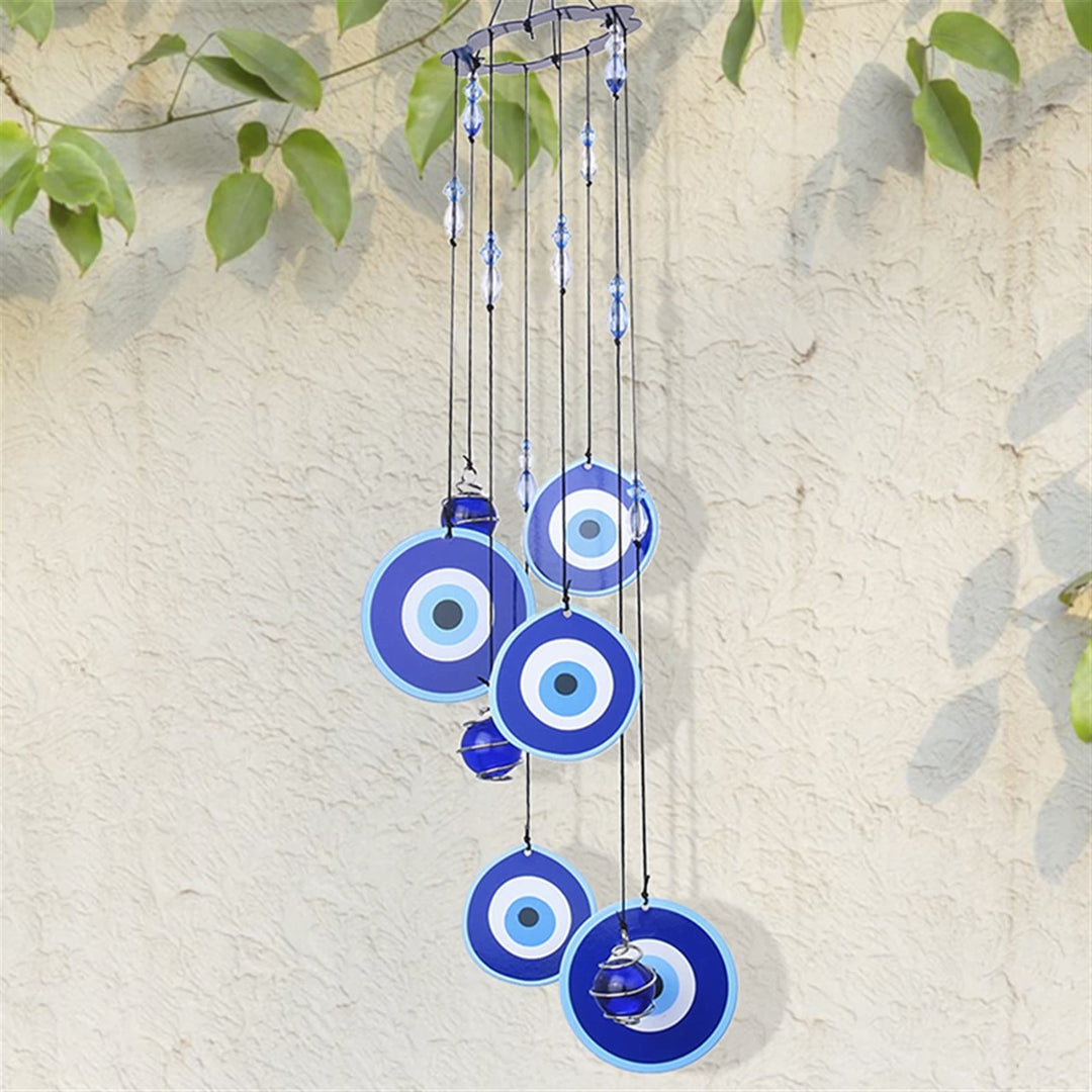 Olivenorma Blue Evil Eye Amuleto Protezione Campanello a vento
