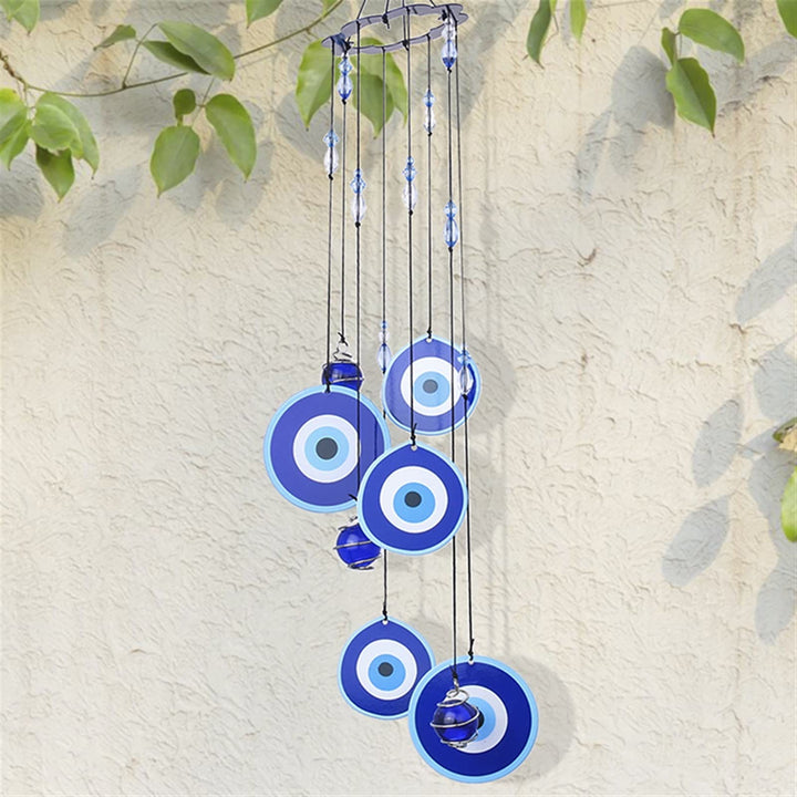 Olivenorma Blue Evil Eye Amuleto Protezione Campanello a vento