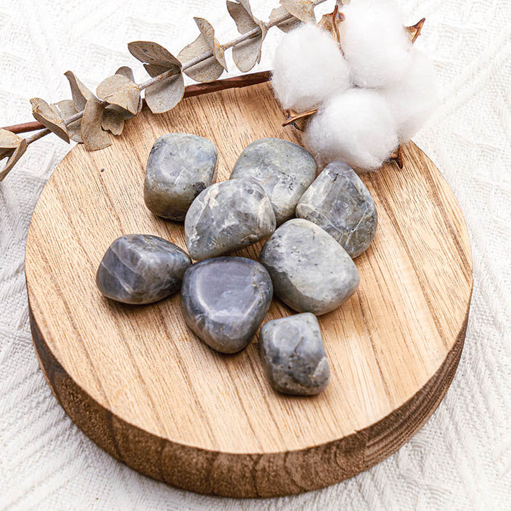 Set di pietre naturali levigate di labradorite Olivenorma 