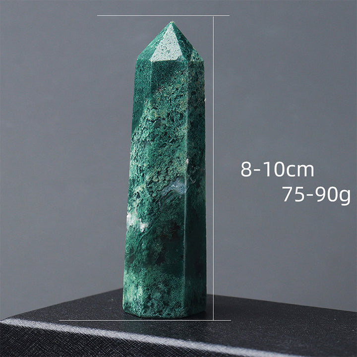 Olivenorma Malachite Bacchette di Cristallo Naturale Torre