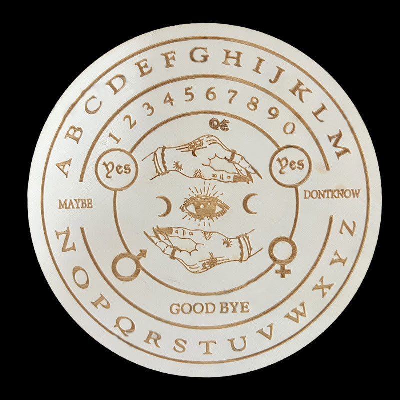 Olivenorma Il gioco del pendolo divinatorio in legno Carta dei tarocchi 