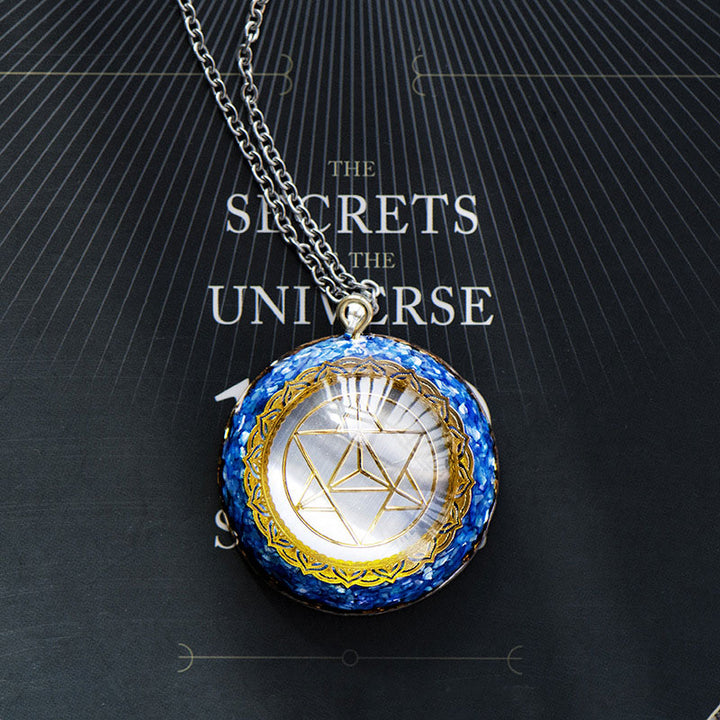 Collana Olivenorma Merkaba Orgone 