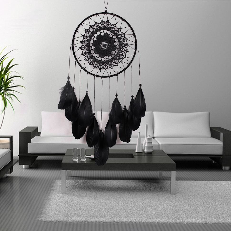 Acchiappasogni bohémien intrecciato a mano Olivenorma 