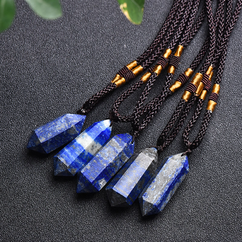 Collana curativa in cristallo naturale di ametista Olivenorma