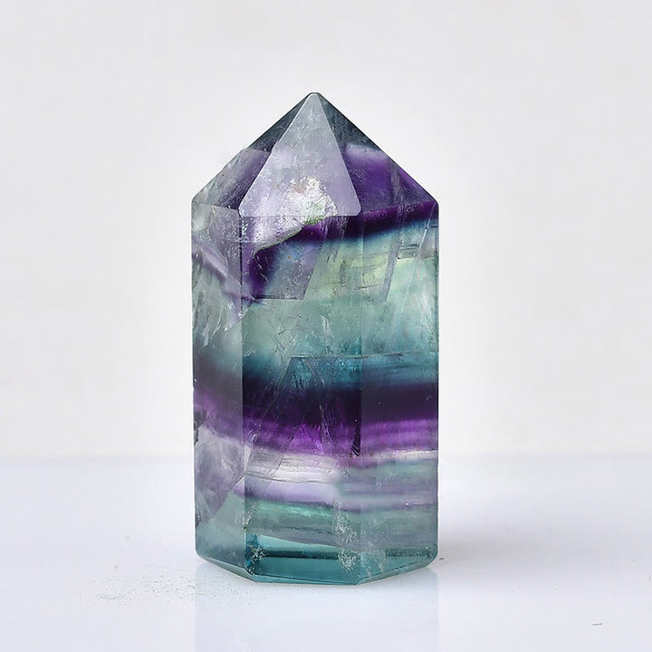 Bacchette di cristallo di fluorite arcobaleno Olivenorma 