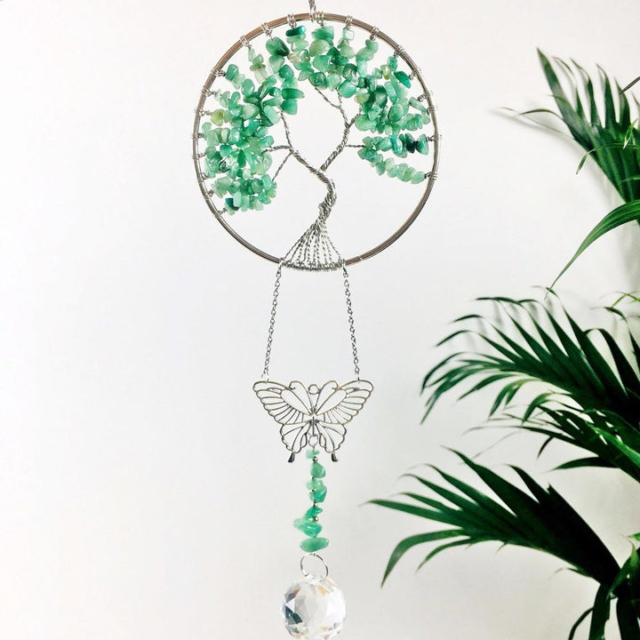 Olivenorma Albero della vita farfalla pendente decorazione ornamento