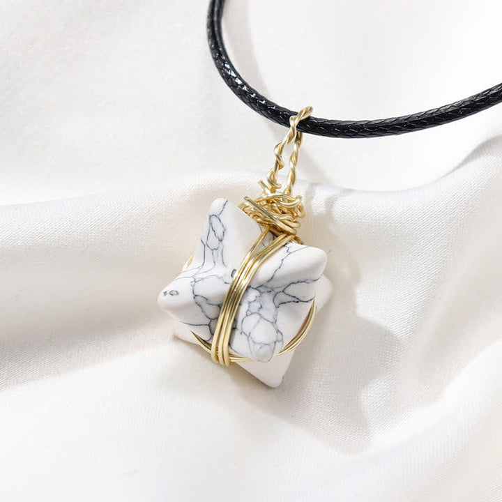 DIVINE LIGHT VEHICLE - Collana Merkaba di cristallo
