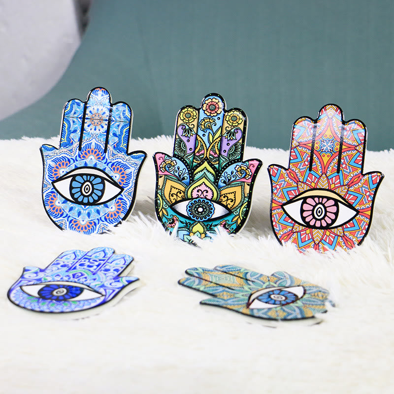 Vassoio portagioie Olivenorma Hamsa Evil Eye sottobicchiere 