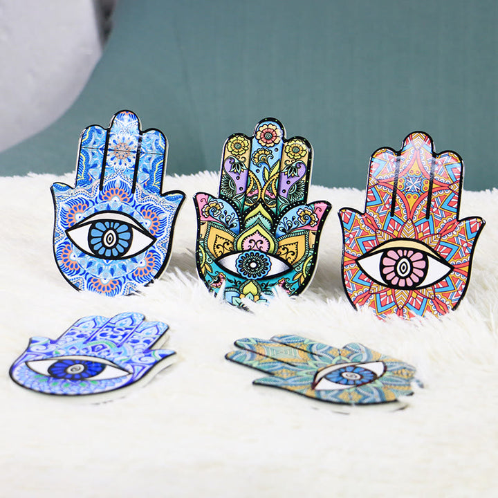 Vassoio portagioie Olivenorma Hamsa Evil Eye sottobicchiere 