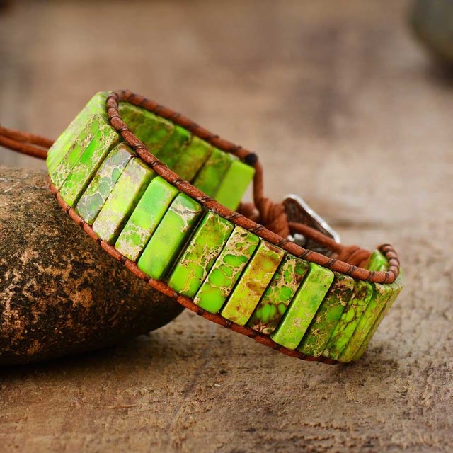 Bracciale energetico Olivenorma Emperor Stone Chakra