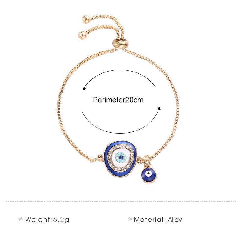 Braccialetto Olivenorma Evil Eye Turchese Lapislazzuli