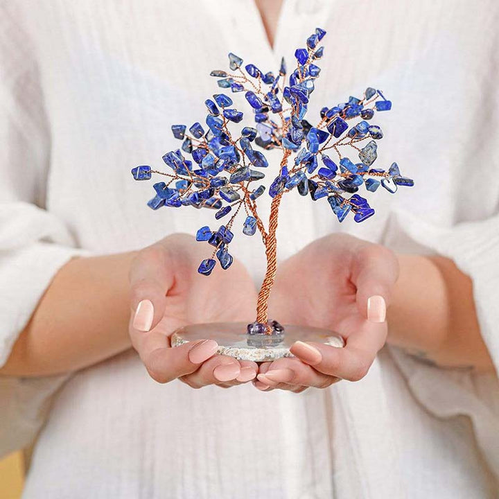 Olivenorma Il Custode della Saggezza - Albero Feng Shui Lapislazzuli