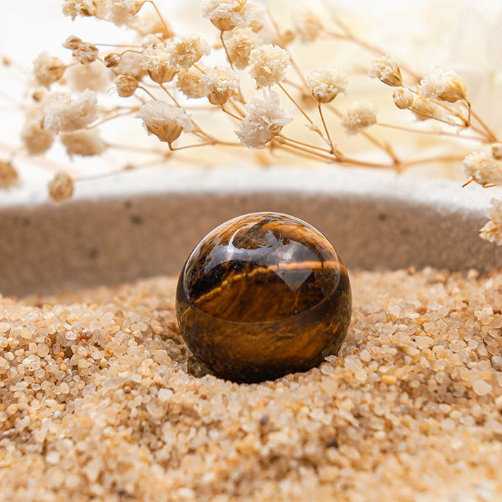 Sfera di cristallo protettiva per occhio di tigre Olivenorma