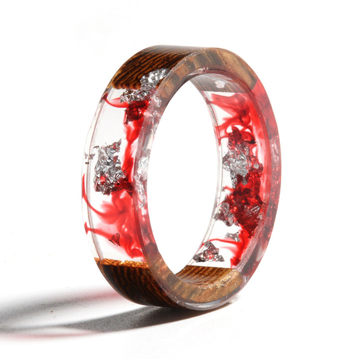 Olivenorma Intellettuale e Ottimista - Anello in legno fatto a mano