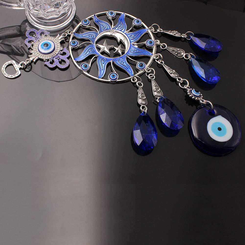 Olivenorma Evil Eye Wind Chime Acchiappasogni Decorazione da parete 