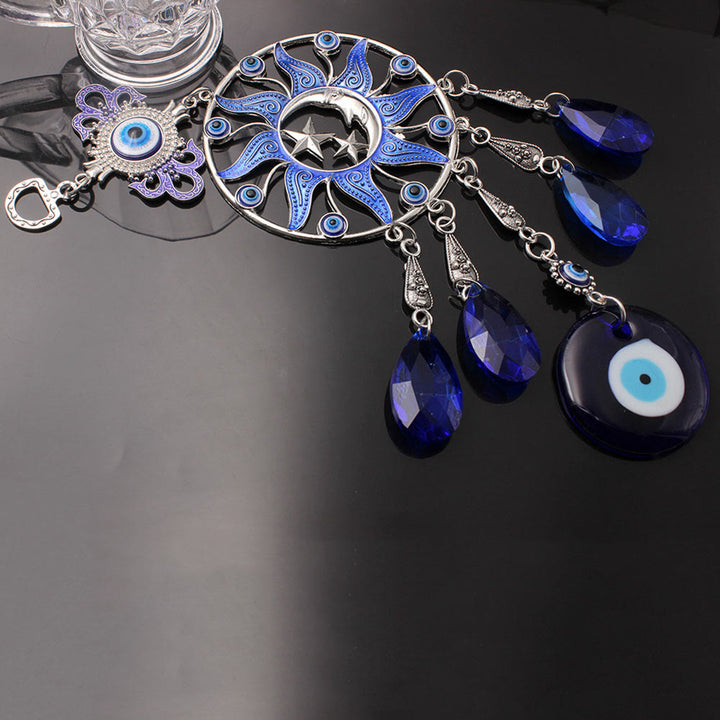 Olivenorma Evil Eye Wind Chime Acchiappasogni Decorazione da parete 