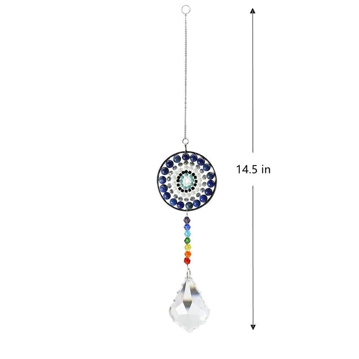 Olivenorma Crystal Suncatchers Campanello a vento Chakra fatto a mano 