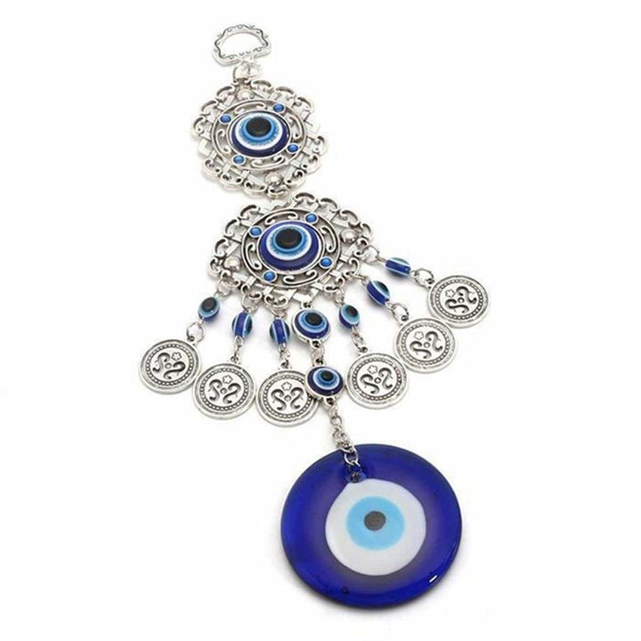 Olivenorma Blue Evil Eye Dream Net Catcher Decorazione da parete