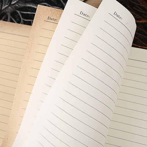 Olivenorma Crystal Stone Phoenix Quaderno in pelle goffrata