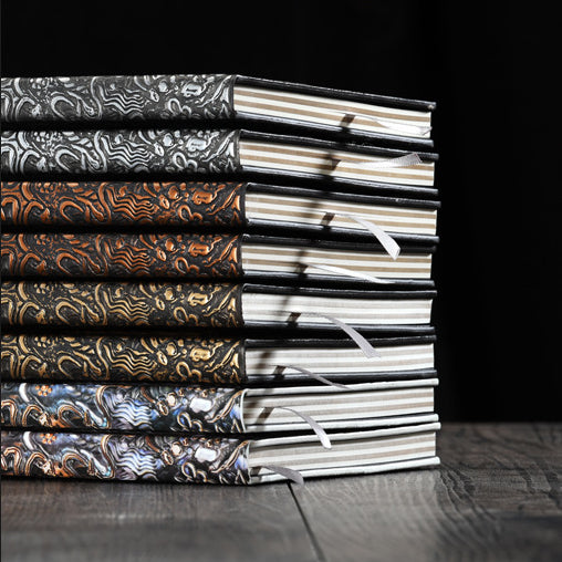 Olivenorma Journal Quaderno con motivo artistico in rilievo 3D Dragon 