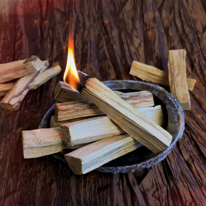 Olivenorma Palo Santo Aromaterapia Cristallo Depurazione Meditazione Bastone Sacro