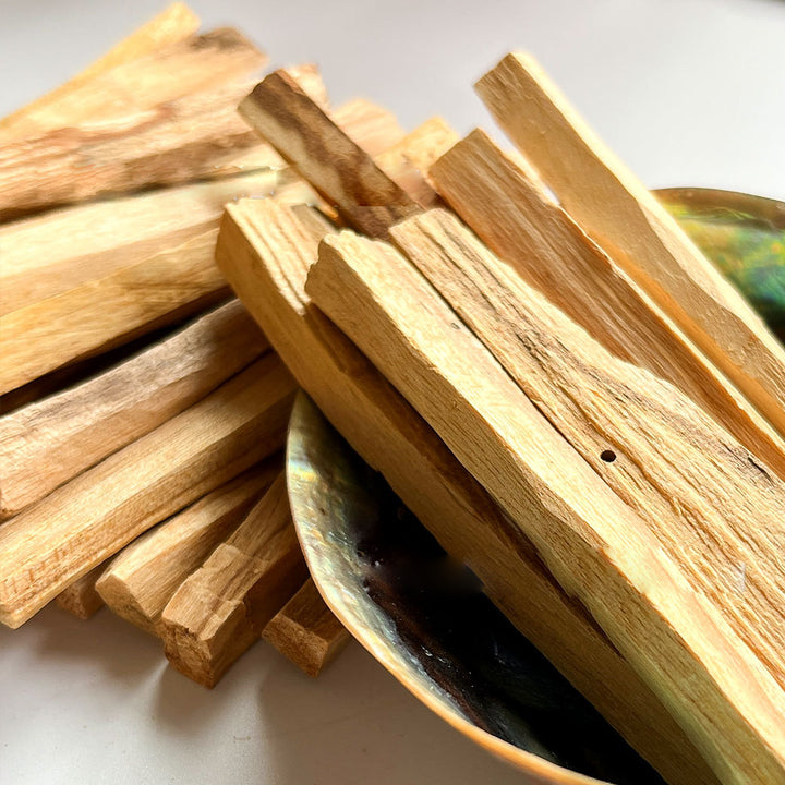 Olivenorma Palo Santo Aromaterapia Cristallo Depurazione Meditazione Bastone Sacro