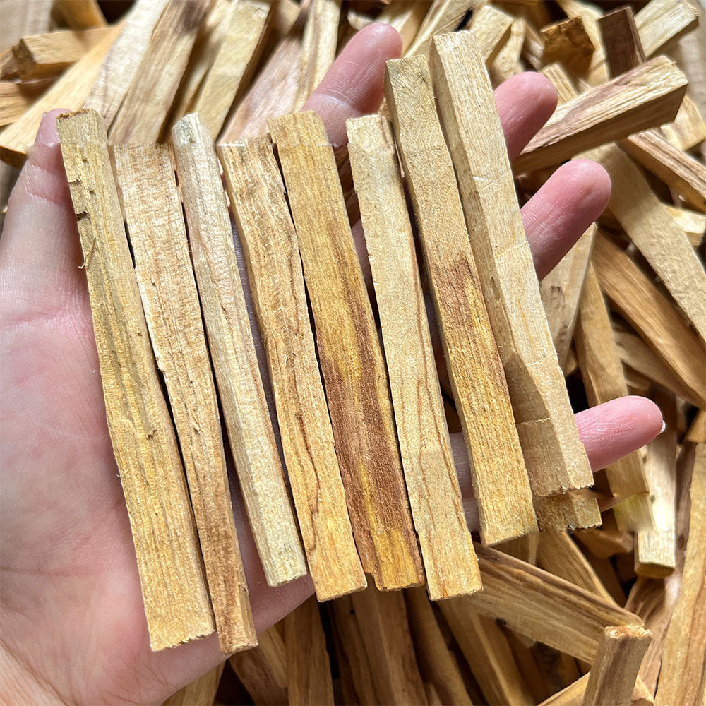 Olivenorma Palo Santo Aromaterapia Cristallo Depurazione Meditazione Bastone Sacro