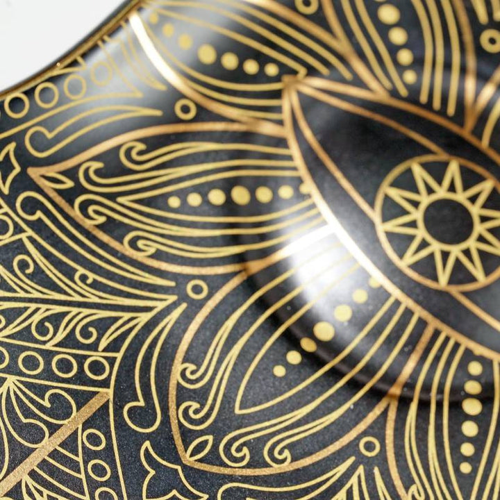 Olivenorma Hamsa Evil Eye Porta sottobicchiere in cristallo di ceramica