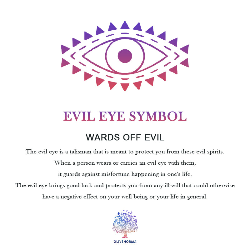 Olivenorma Hamsa Evil Eye Sottobicchiere in ceramica isolata