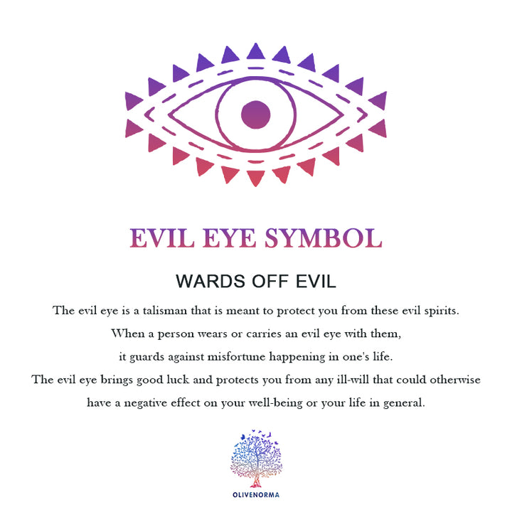 Olivenorma Hamsa Evil Eye Sottobicchiere in ceramica isolata