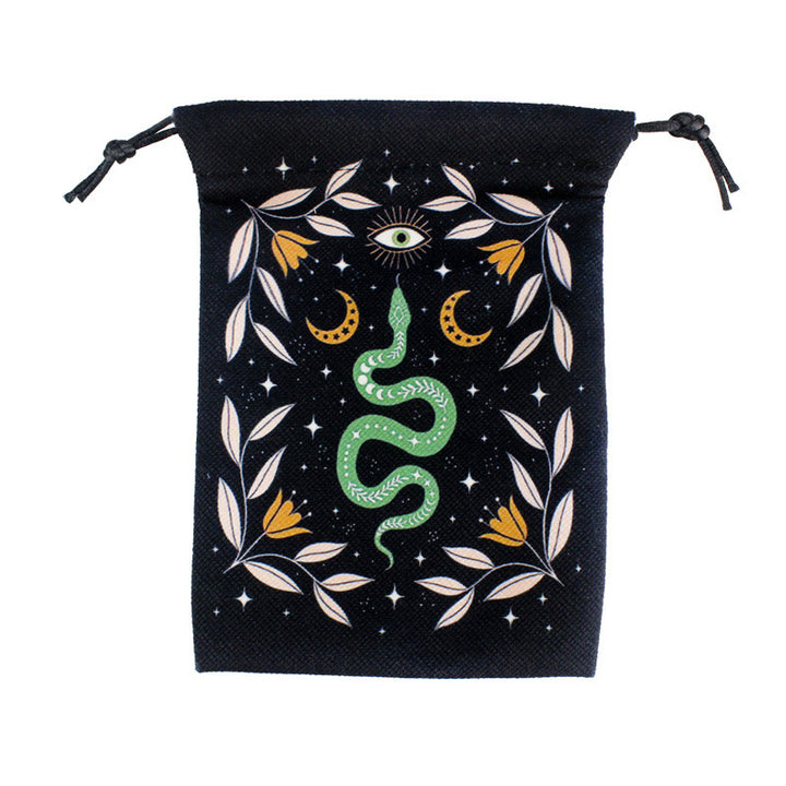 Borsa portaoggetti con stampa animalier Olivenorma