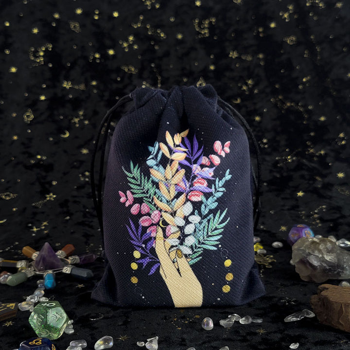 Borsa portaoggetti con stampa animalier Olivenorma