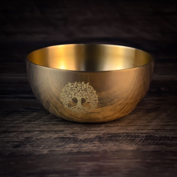 Olivenorma Pentacolo Ottone Divinazione Meditazione Bruciatore di Incenso Ciotola Sacra