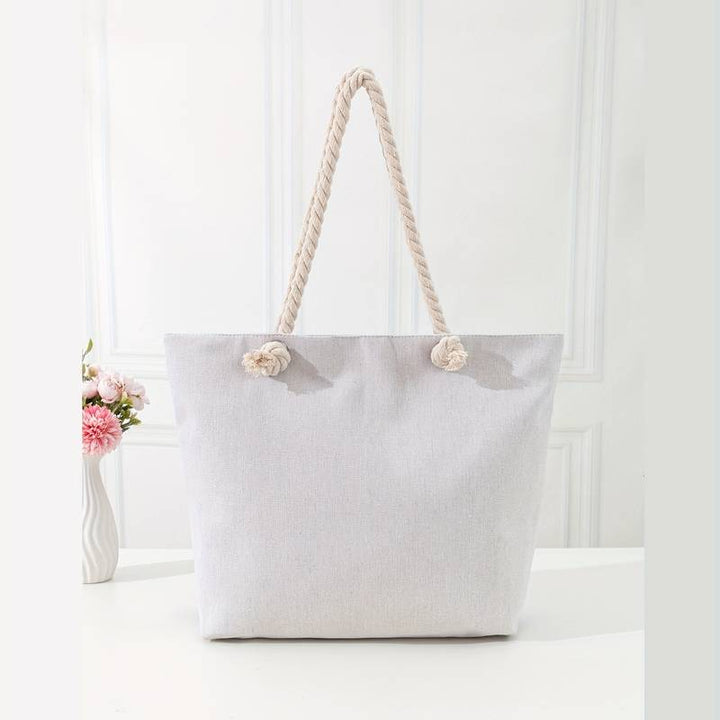 Olivenorma Borsa da spiaggia da donna con motivo Evil Eye blu 