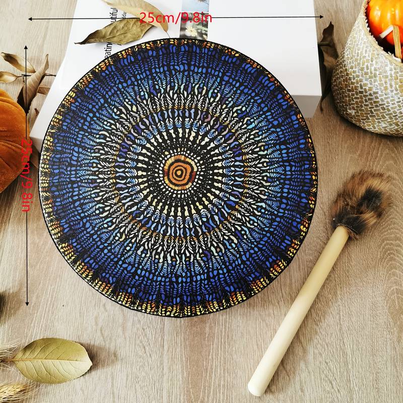 Olivenorma Percussioni artigianali con tamburo dal design unico a mosaico