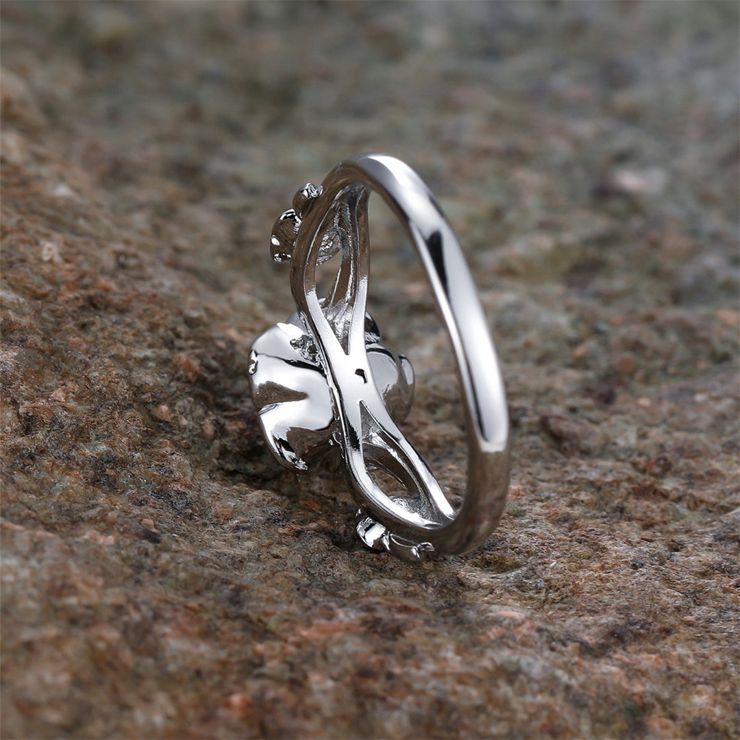 Olivenorma "Rose Of Love" Anello Opale Unico