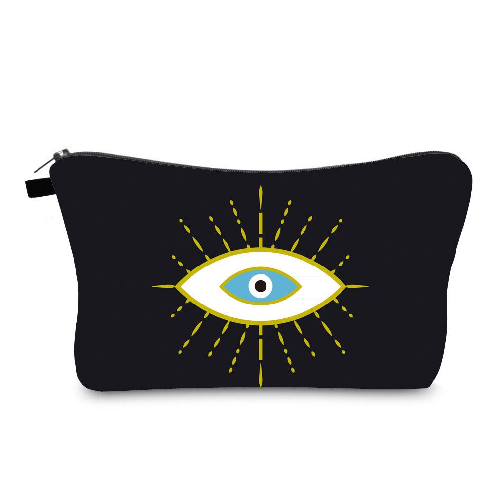 Olivenorma Evil Eye Hamsa Symbol Borsa per il trucco e i cosmetici