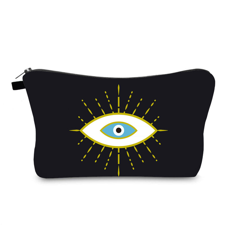 Olivenorma Evil Eye Hamsa Symbol Borsa per il trucco e i cosmetici